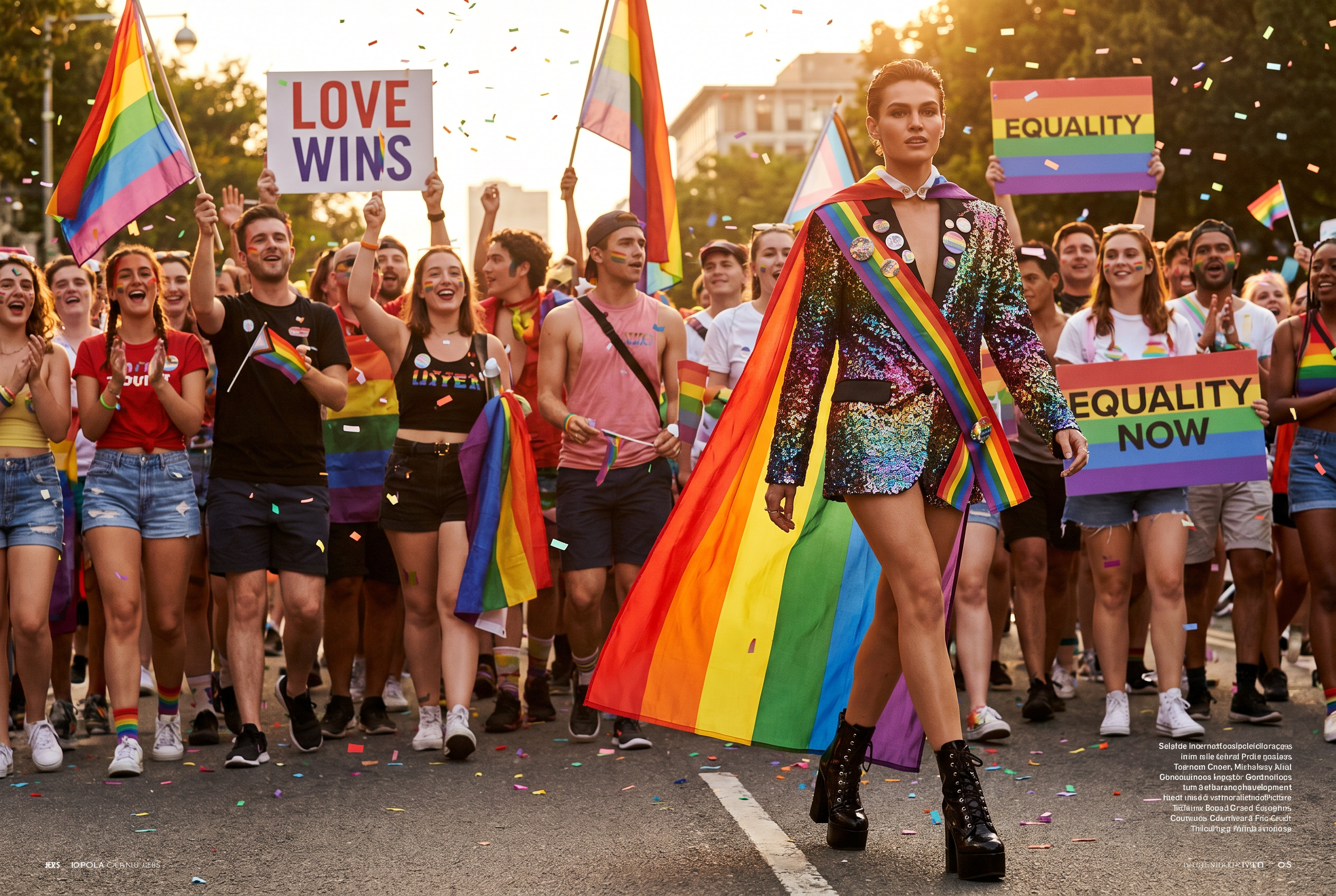 Harnesses, Latex & Liberation: How Pride Fashion Became High Fashion